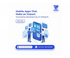 Custom Mobile Application Development Company in India | IV Infotech