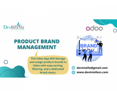 Product Brand Management in Odoo App