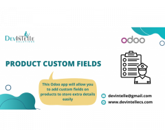 Product Custom Fields in Odoo
