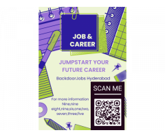 BACKDOOR JOBS in HYDERABAD