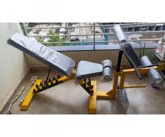 Multi-Purpose Gym Bench for Home use(Heavy Material)