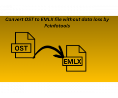 Convert OST to EMLX file without data loss by Pcinfotools.