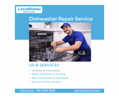 Dishwasher Service by LocalRamu with Skilled Experts in Bangalore