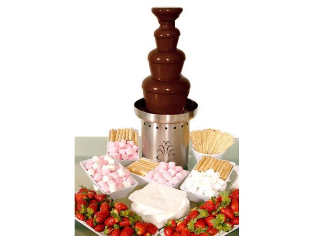 chocolate fountain and funbox photobooth to rock your party call amy event - 1/1