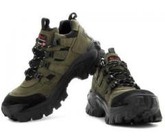 Woodland Olive Outdoor Trekking Shoes - Image 2/2