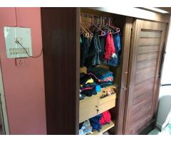 wooden 2 door sliding cupboard - Image 3/3