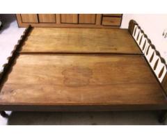 Wooden Double Bed - Image 3/4