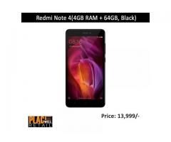 Bye Online Redmi Note 4(3GB RAM + 32GB, Black) | Placewell Retail - Image 1/2