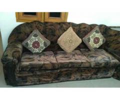 6 seater sofa set with center table - Image 3/3