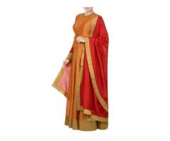 An Anarkali Suit Designed for every occasion. Buy Now from TheHLabel.com - Image 1/3
