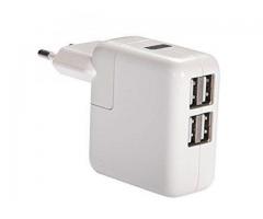 4 Port USB charger with 1 Charging Cords - Image 3/4
