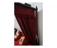 Tudor Style Four Poster Bed with Full Canopy - Image 4/4