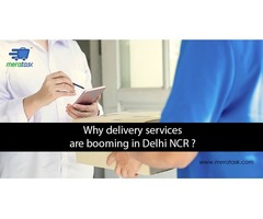 Why Delivery Services are booming in Delhi NCR? | Meratask