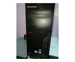 ACER 15 INCH MONITOR  WITH   CPU LENOVO TOWER C2D - Image 2/2