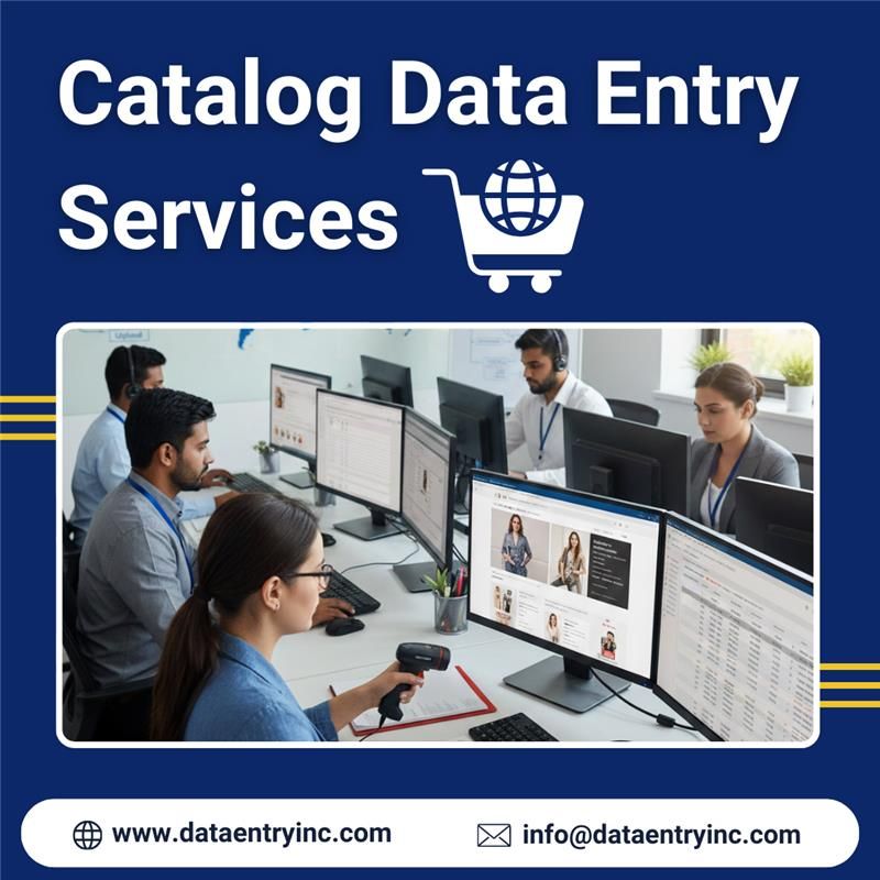 Outsource Catalog Data Entry Services in India - Ahmedabad ...