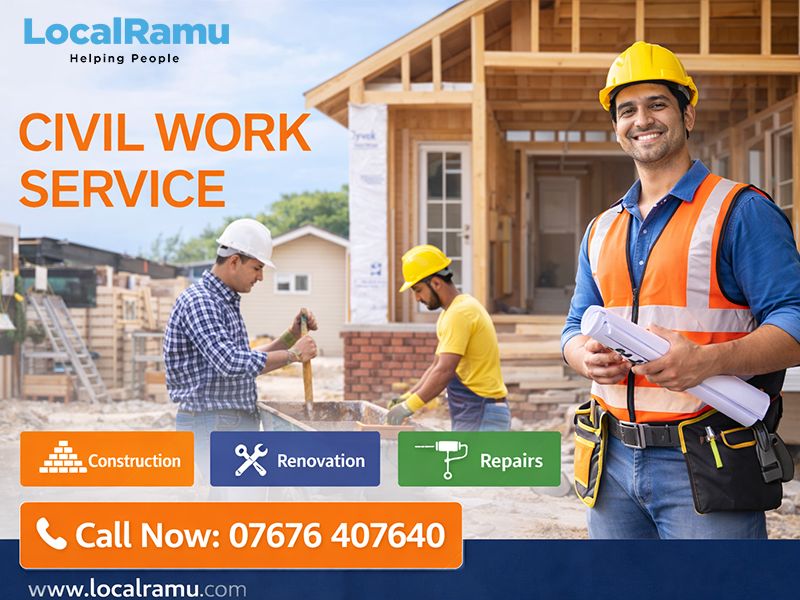 Civil Works Service Civil Works Service by LocalRamu with Skilled Professionals in ...