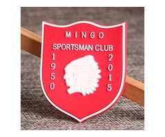 Custom PVC Patches | Mingo PVC Lapel Pin | GS-JJ.com ™ | Free Shipping - 1