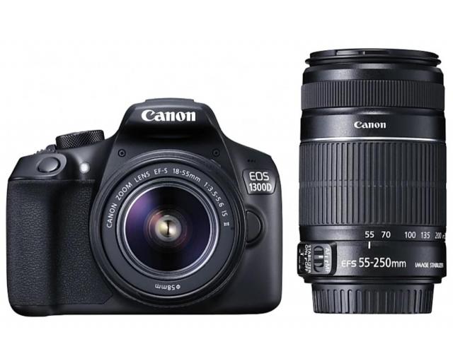 Canon 1300d with 18-55mm/55-250mm Mumbai - Buy Sell Used Products ...