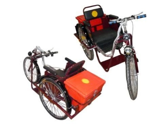 battery operated motorized tricycle